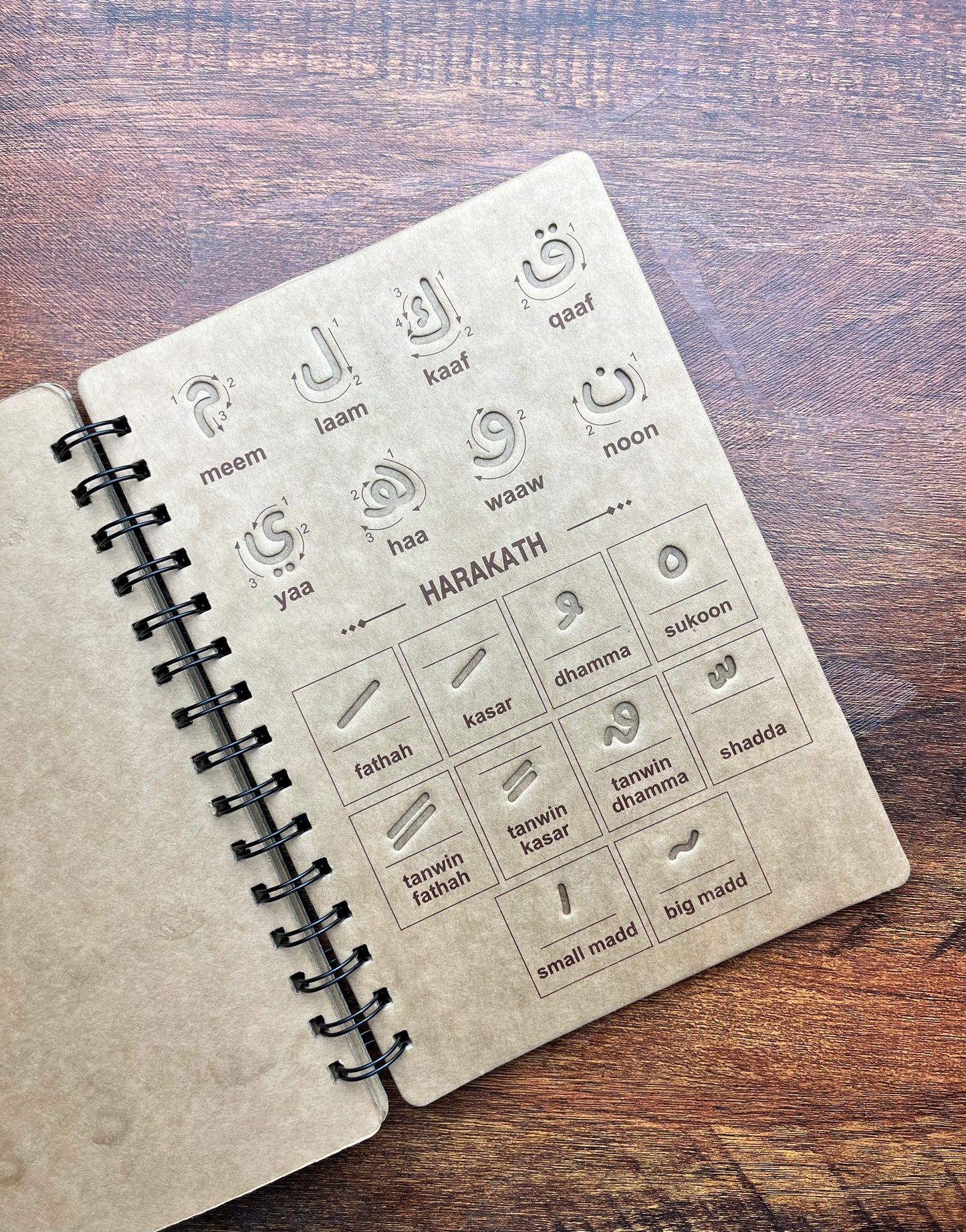 Reusable Grooved Tracing Kit – English + Arabic