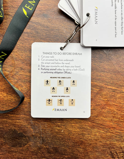 Umrah Dua Cards
